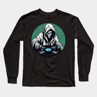DJ Grim Reaper Long Sleeve T-Shirt